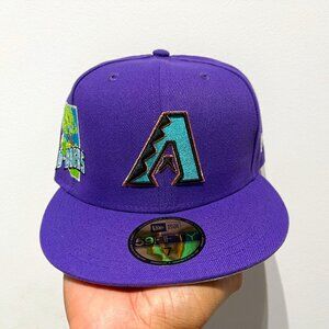 Arizona Diamondbacks MLB Stateview Purple Fitted Hat - New